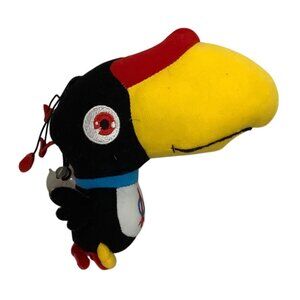 Hornbill Bird Toucan Plush Stuffed Toy Malaysia Political Party Mascot 2011 6.5"